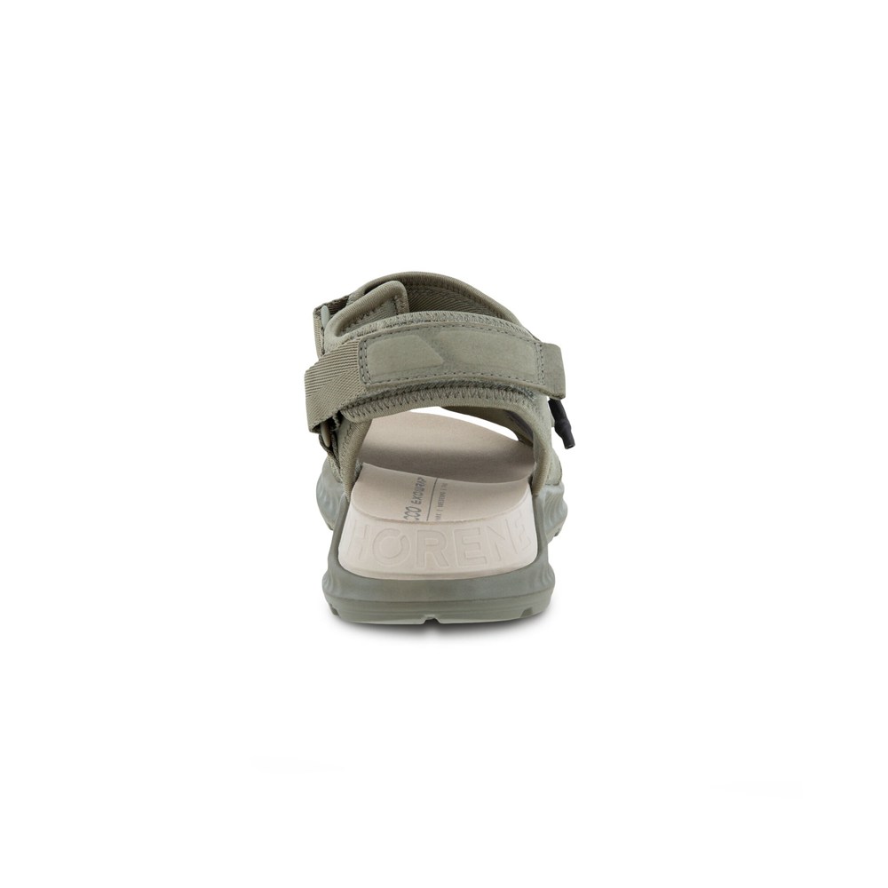 Sandalias Mujer - ECCO Exowrap 3S Velcro - Verde Oliva - PTZ865023